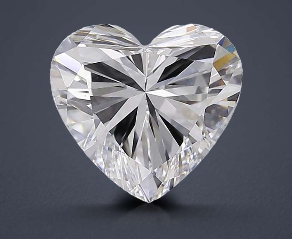 1.43 Carat Heart Lab Diamond