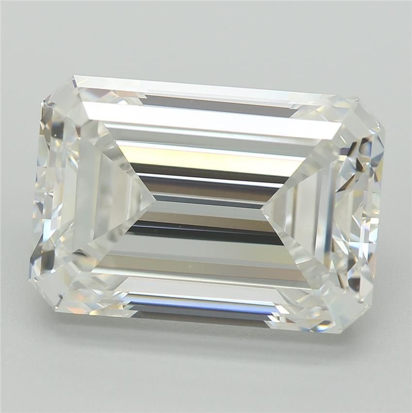 6.55ct E VS1 Excellent Cut Emerald Lab Grown Diamond