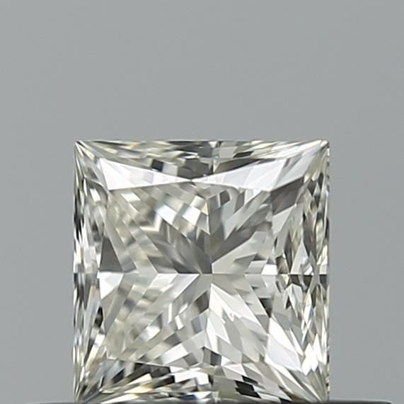 0.51ct K SI1 Rare Carat Ideal Cut Princess Diamond