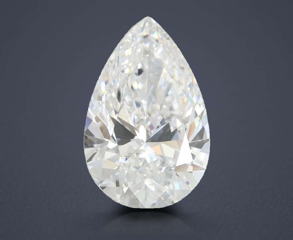 4.23 Carat Pear Lab Diamond