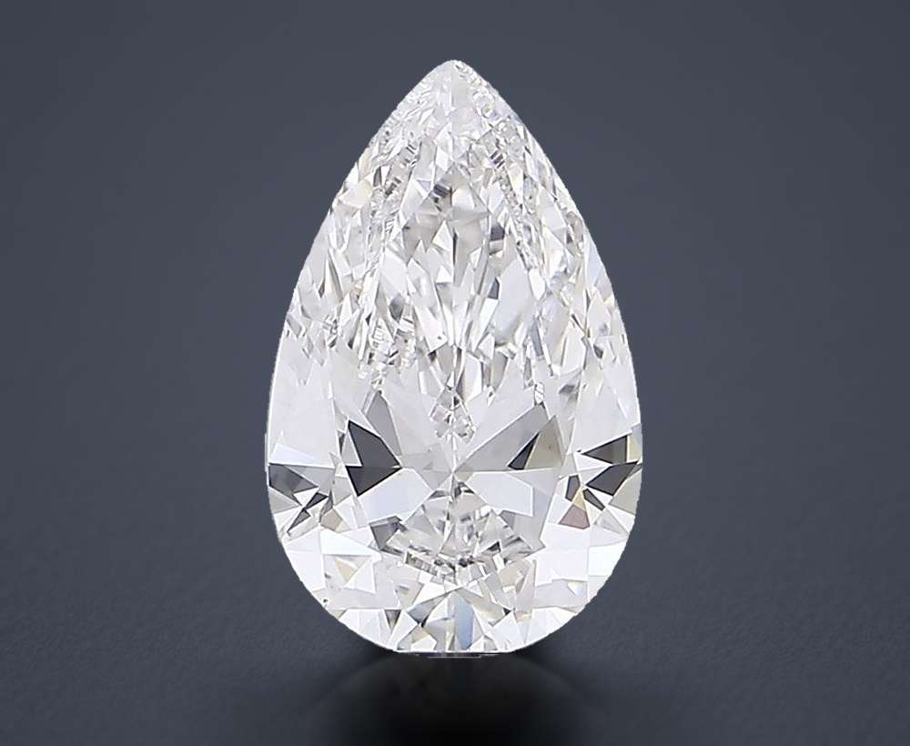 6.10 Carat Pear Lab Diamond