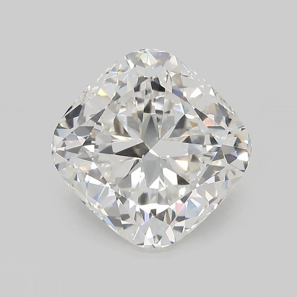 5.10ct E VVS2 Rare Carat Ideal Cut Cushion Lab Grown Diamond