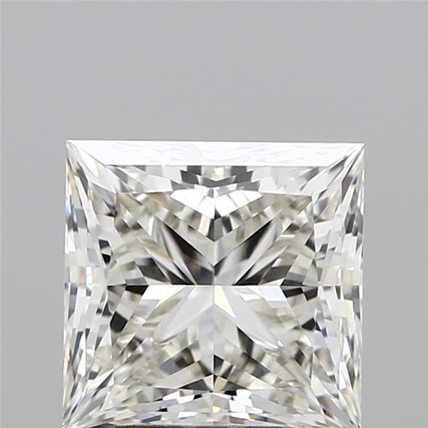 3.13ct I VVS2 Rare Carat Ideal Cut Princess Lab Grown Diamond