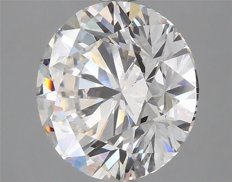 4.42 Carat Round Lab Diamond