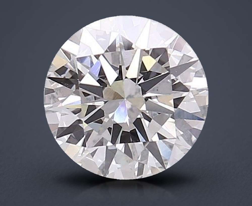 1.63 Carat Round Lab Diamond