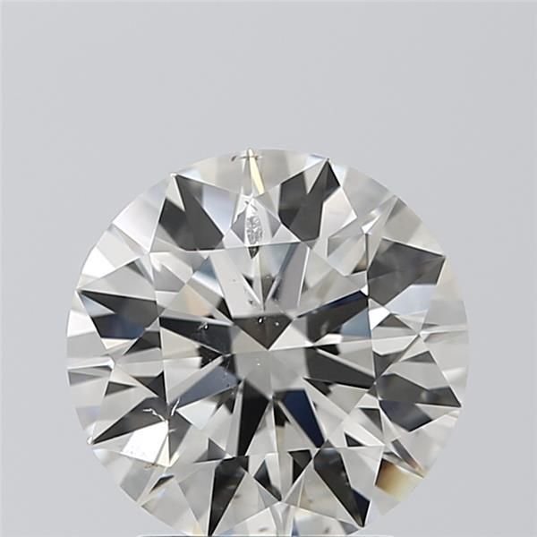 2.12ct I SI2 Rare Carat Ideal Cut Round Diamond