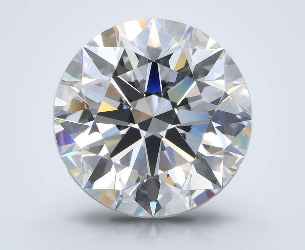 4.02 Carat Round Lab Diamond