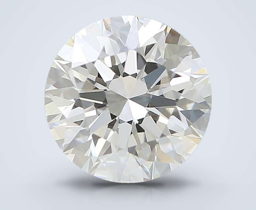 2.60 Carat Round Lab Diamond