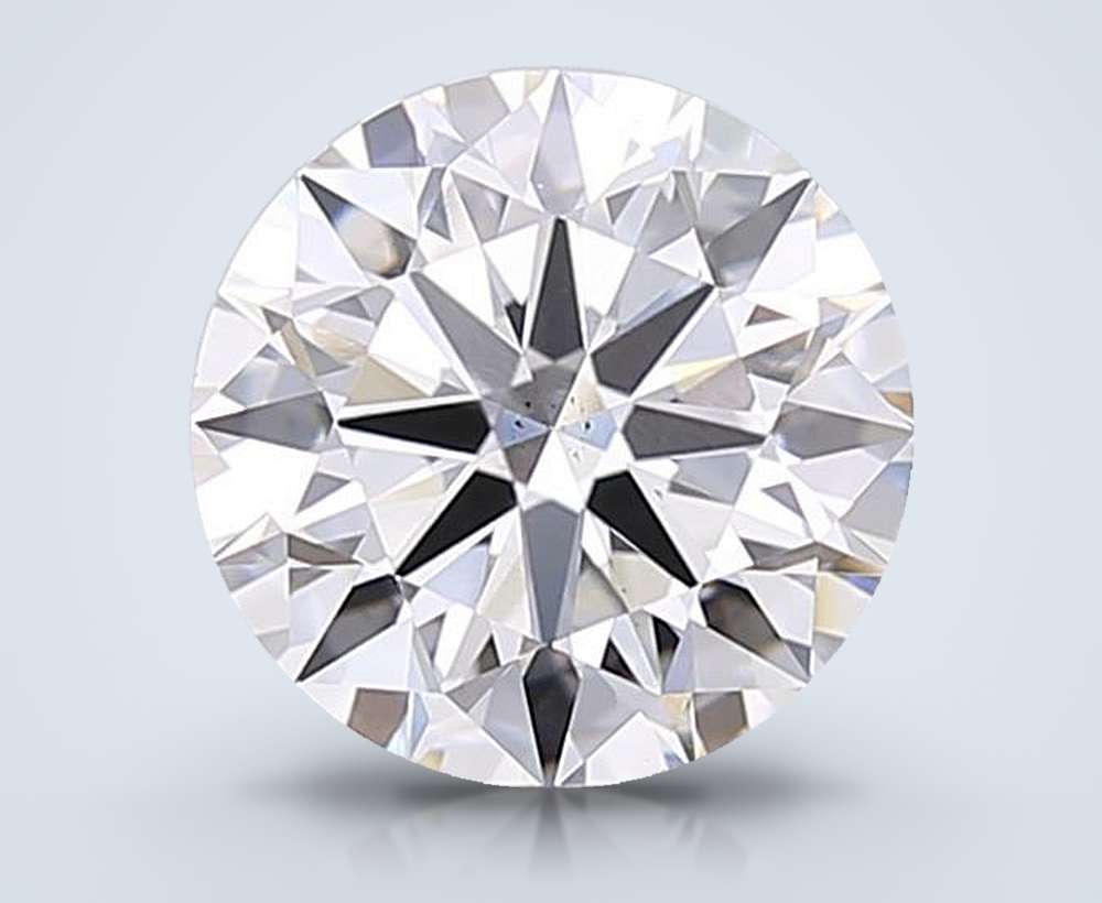 2.00 Carat Round Lab Diamond