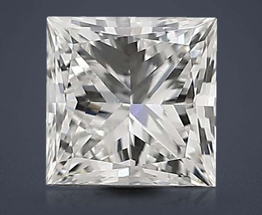 0.68 Carat Princess Lab Diamond