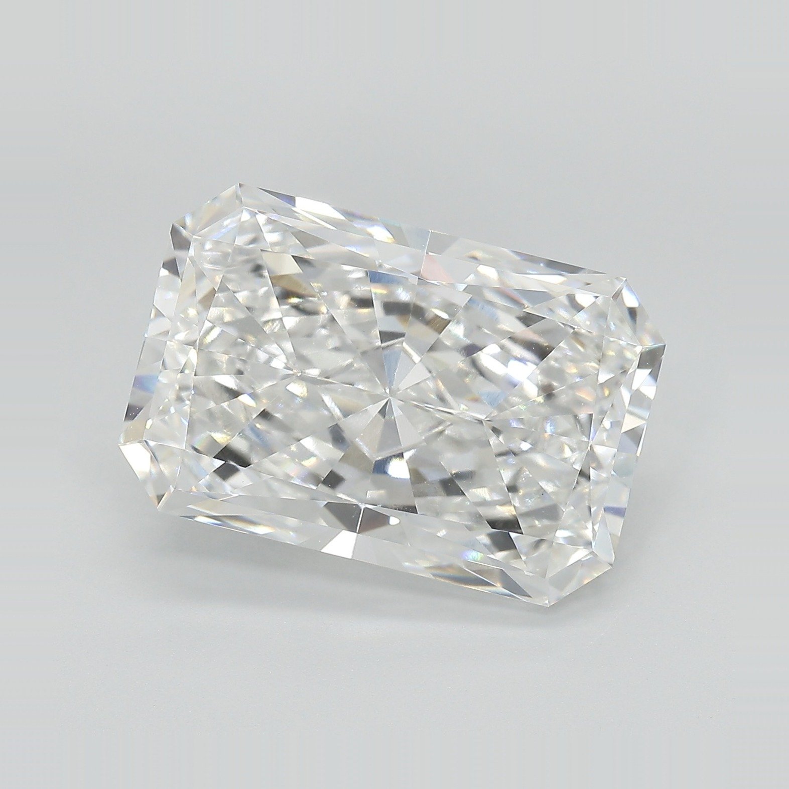 11.17ct E VVS2 Rare Carat Ideal Cut Radiant Lab Grown Diamond