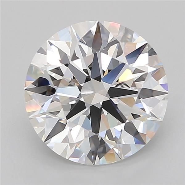 4.06ct E VVS2 Rare Carat Ideal Cut Round Lab Grown Diamond