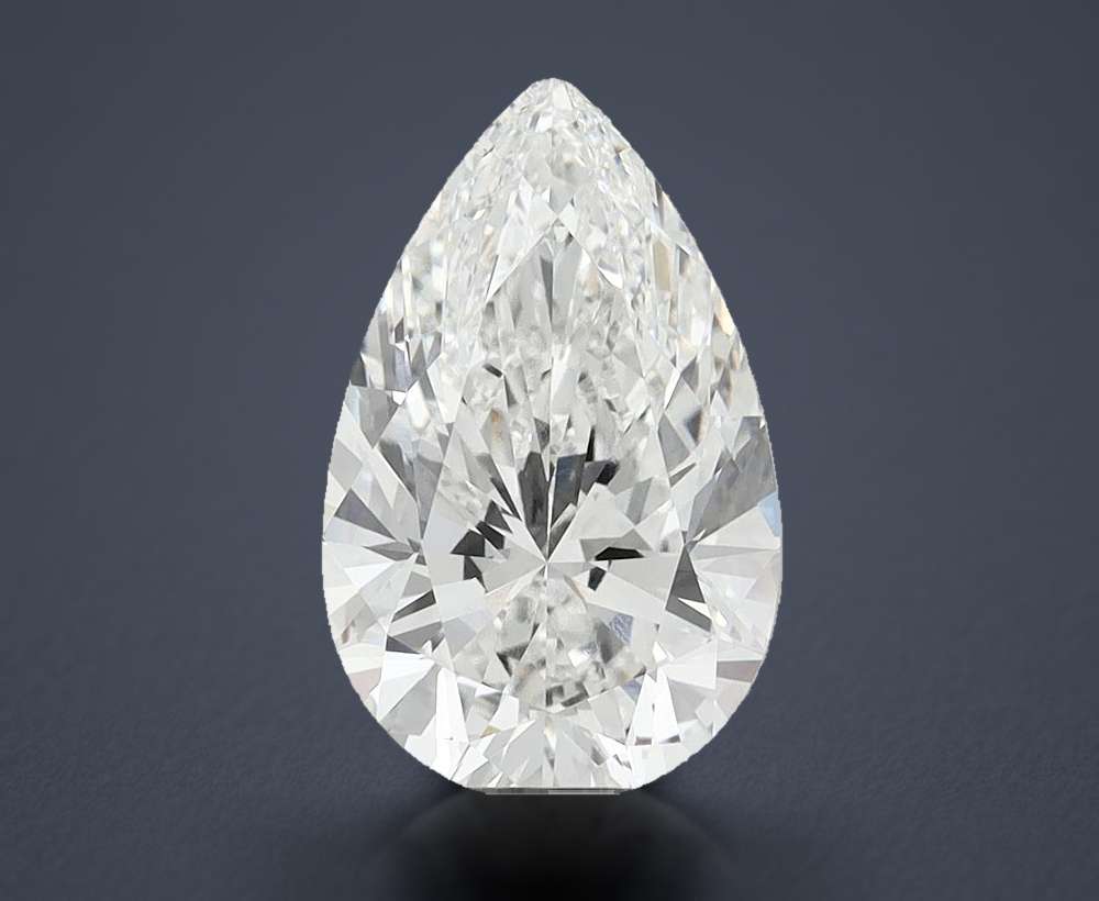 8.10 Carat Pear Lab Diamond