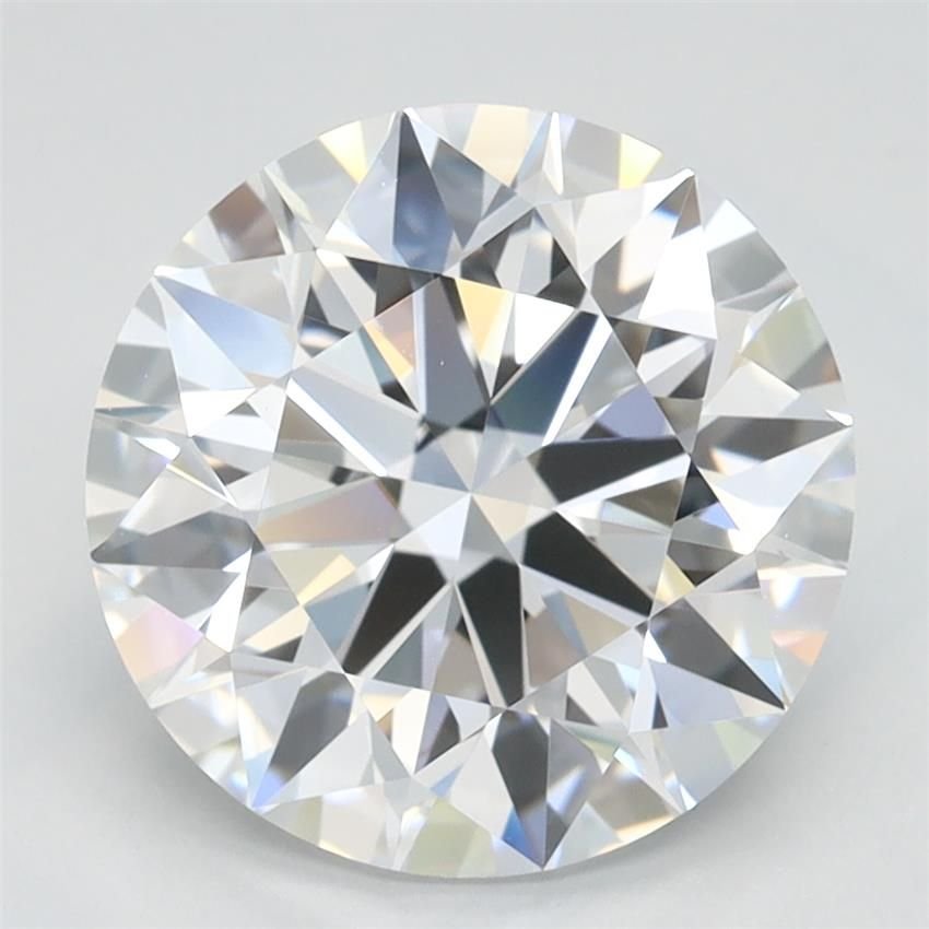 3.00ct D IF Rare Carat Ideal Cut Round Lab Grown Diamond