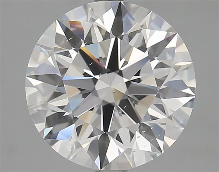 3.72ct D SI2 Rare Carat Ideal Cut Round Lab Grown Diamond