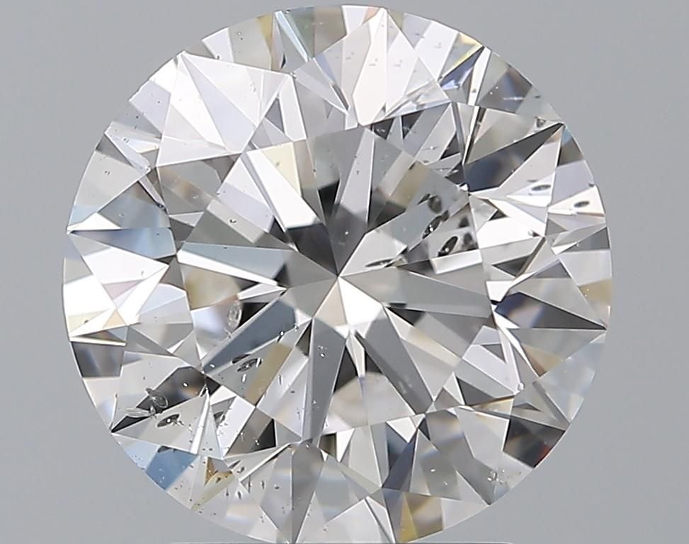 3.08ct E SI2 Excellent Cut Round Diamond