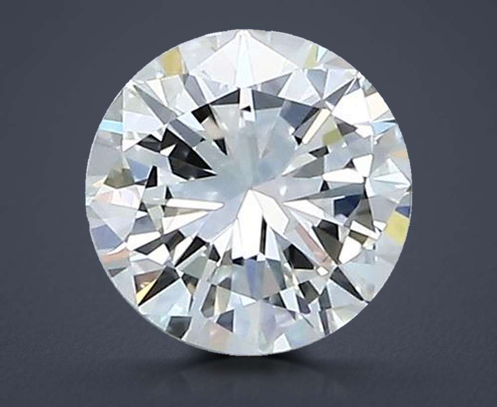 0.71 Carat Round Natural Diamond