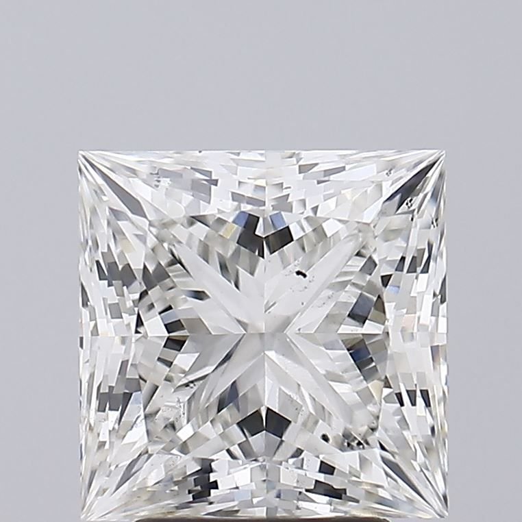 3.51ct H VS2 Rare Carat Ideal Cut Princess Lab Grown Diamond