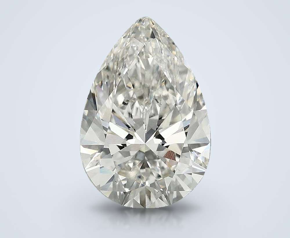 3.07 Carat Pear Lab Diamond