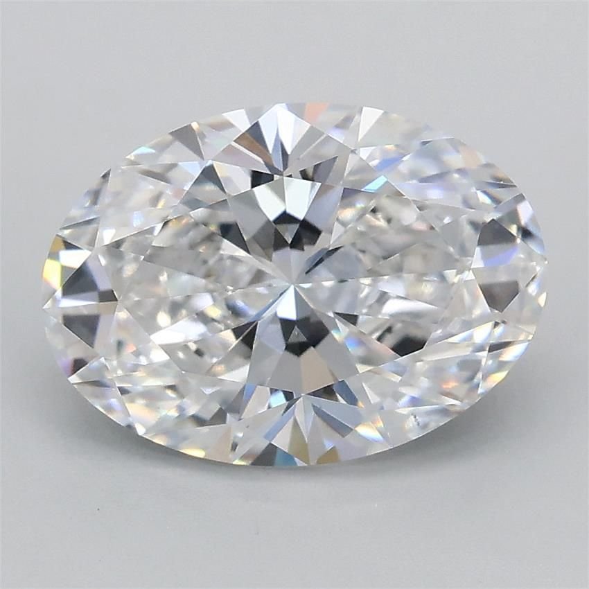 2.09ct D VS1 Rare Carat Ideal Cut Oval Lab Grown Diamond