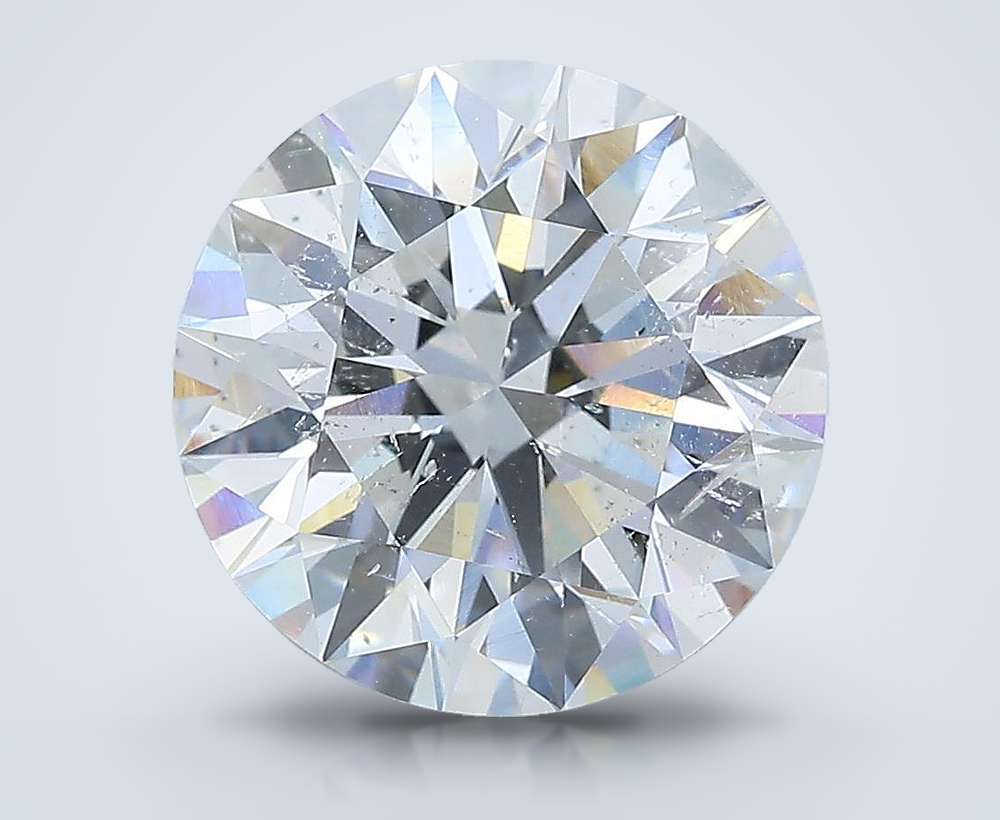 4.21 Carat Round Natural Diamond