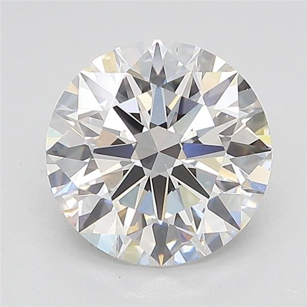 2.14ct E VS2 Rare Carat Ideal Cut Round Lab Grown Diamond