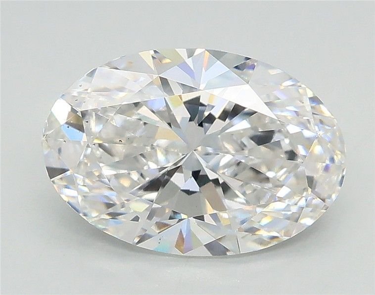2.05ct E VS2 Rare Carat Ideal Cut Oval Lab Grown Diamond
