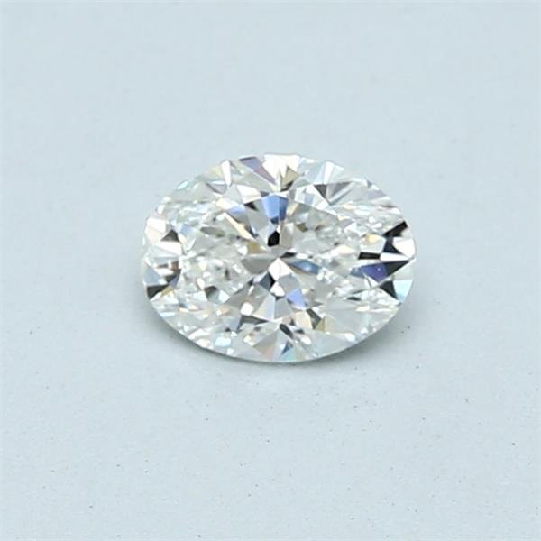 0.39ct F IF Rare Carat Ideal Cut Oval Diamond