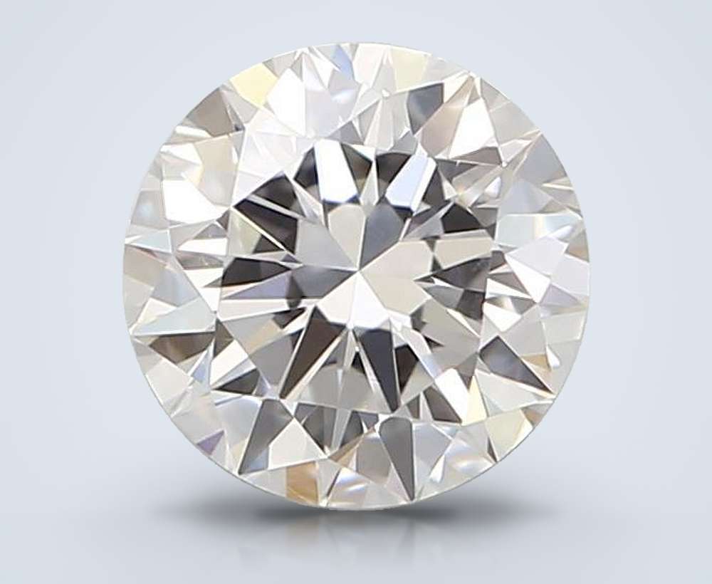 0.56 Carat Round Natural Diamond