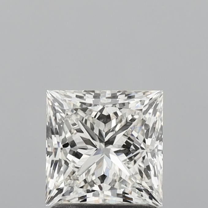 1.46ct H VS1 Rare Carat Ideal Cut Princess Lab Grown Diamond