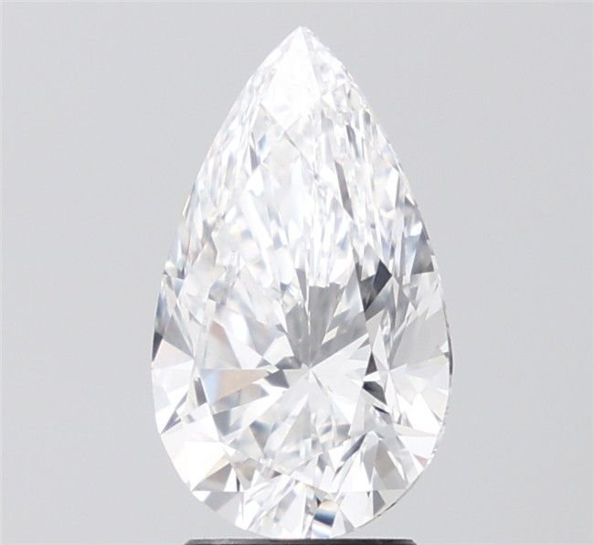 2.00 Carat Pear Lab Diamond