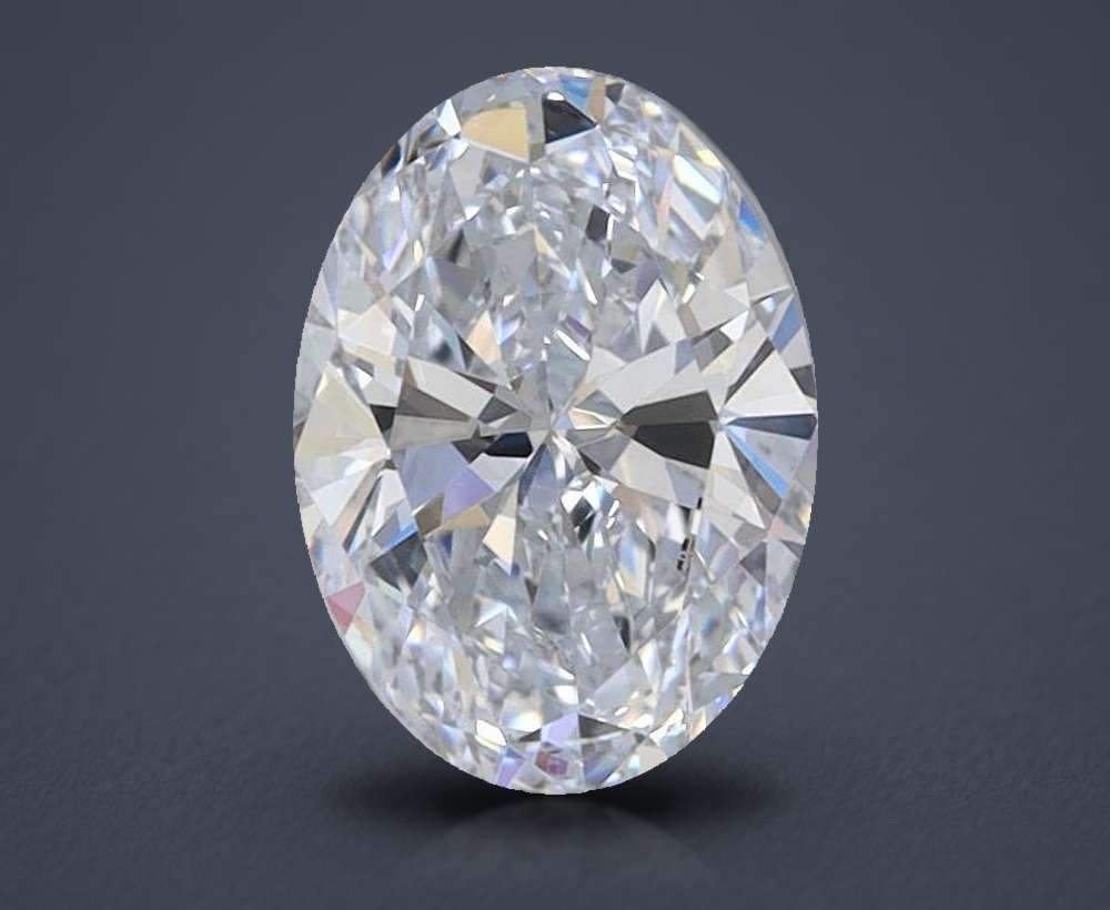 1.00 Carat Oval Lab Diamond
