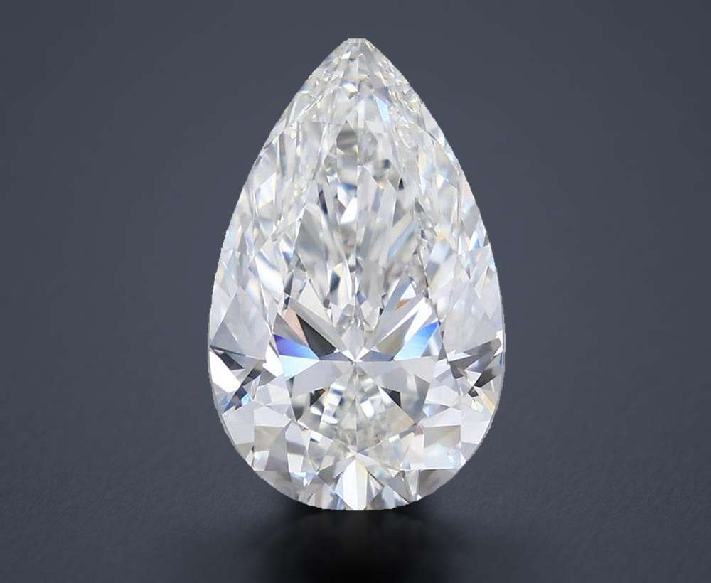7.02 Carat Pear Lab Diamond