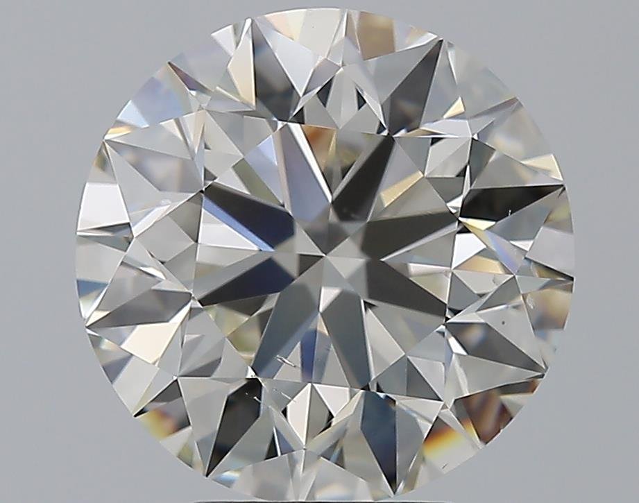 5.01ct J SI1 Excellent Cut Round Diamond