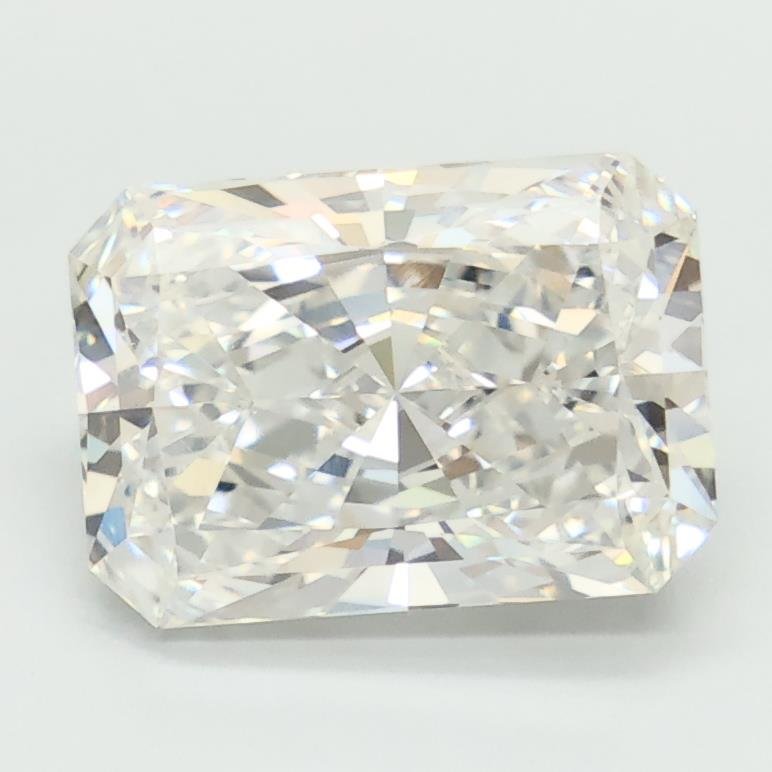 3.09ct F VS1 Rare Carat Ideal Cut Radiant Lab Grown Diamond