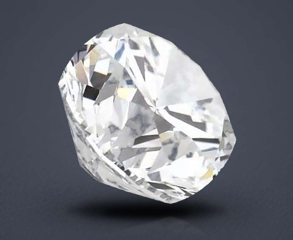 0.76 Carat Round Natural Diamond