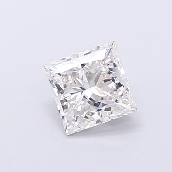 0.63ct E VS1 Rare Carat Ideal Cut Princess Lab Grown Diamond