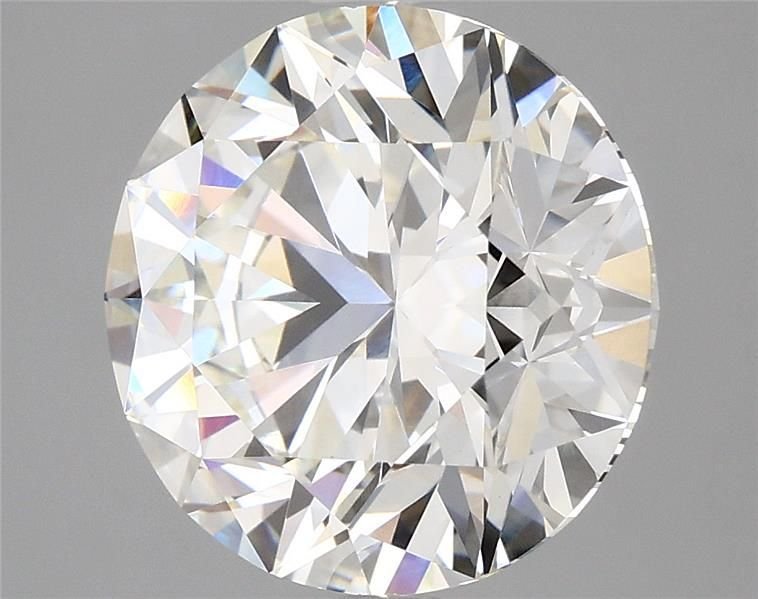 5.01ct I VVS2 Excellent Cut Round Lab Grown Diamond