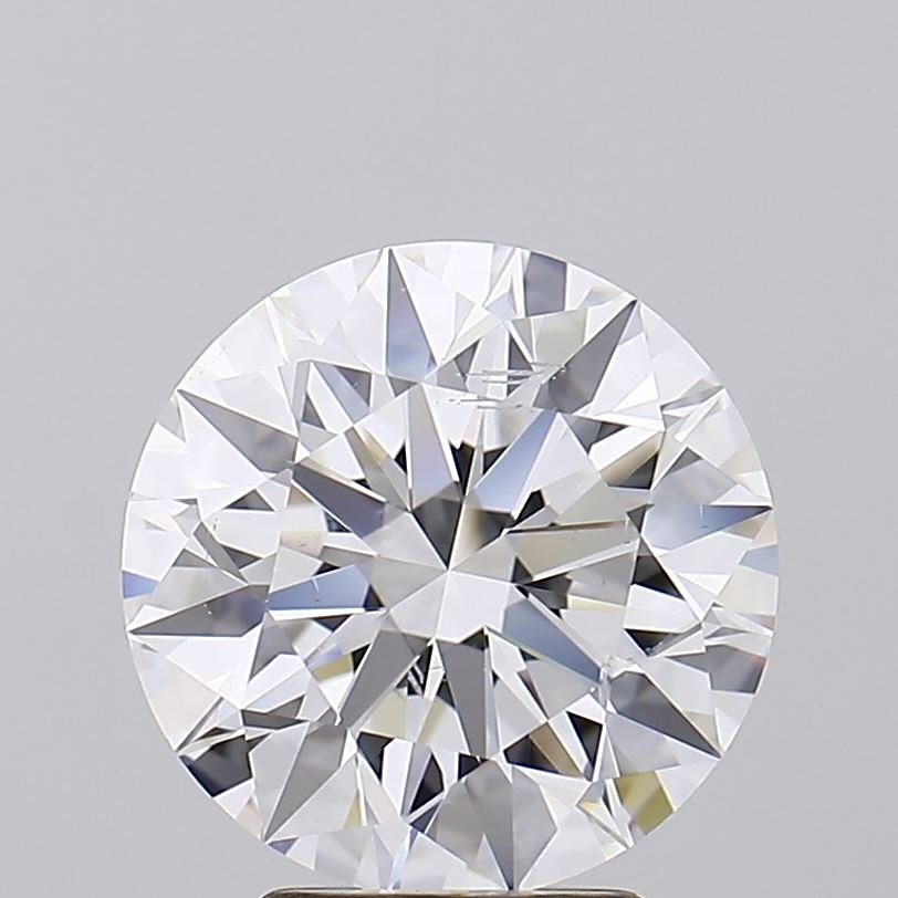 4.06ct D SI1 Rare Carat Ideal Cut Round Lab Grown Diamond