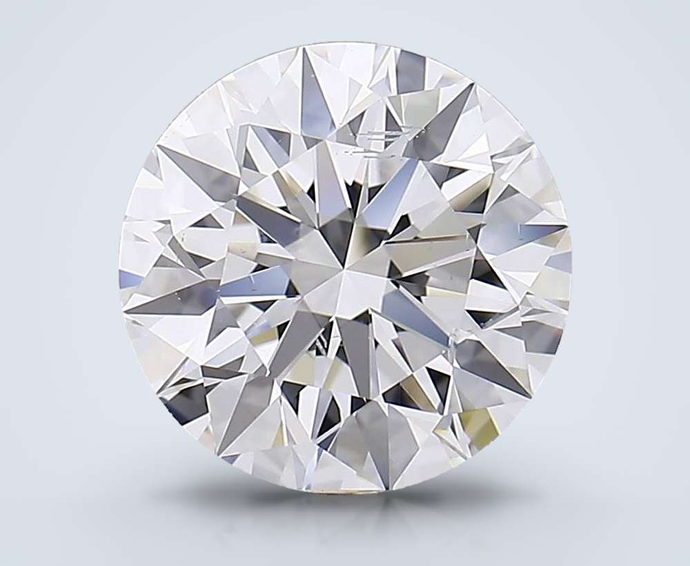 4.06 Carat Round Lab Diamond