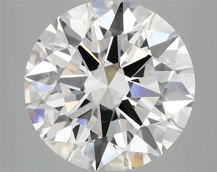 5.03ct F SI1 Excellent Cut Round Lab Grown Diamond