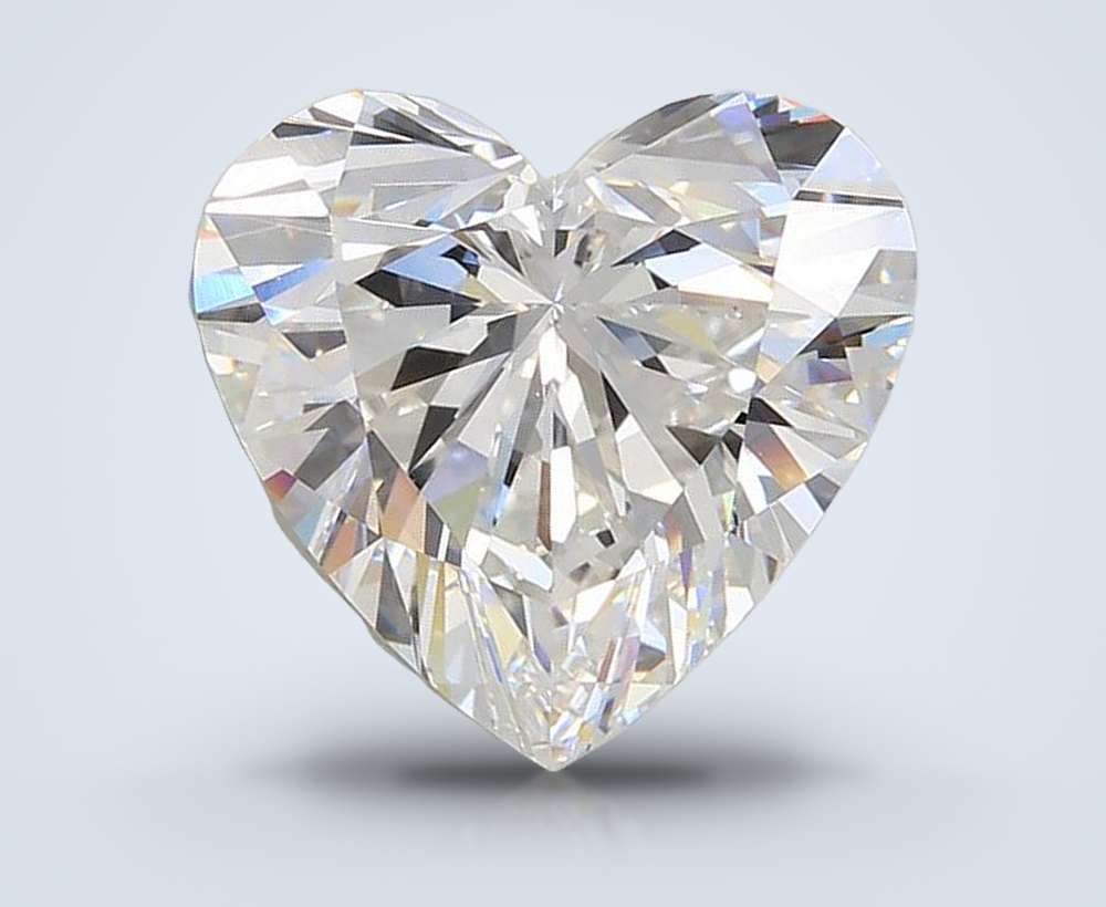 4.27 Carat Heart Lab Diamond