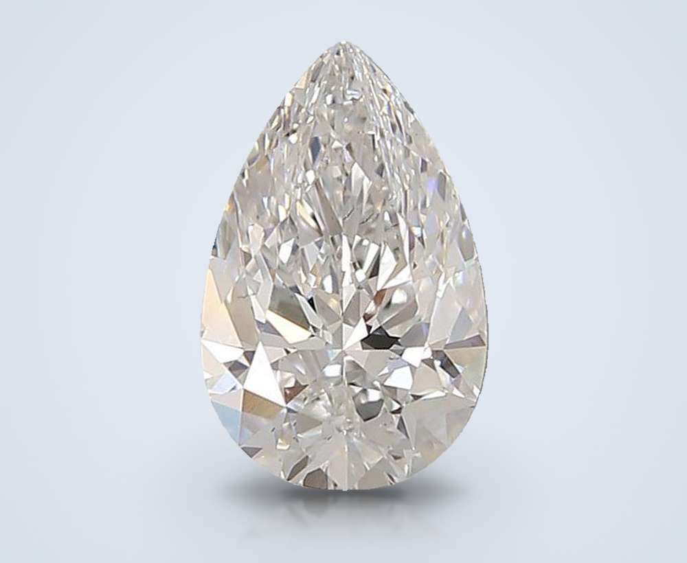 1.78 Carat Pear Lab Diamond