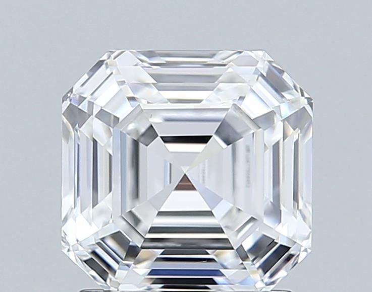 1.77ct D VS1 Rare Carat Ideal Cut Asscher Lab Grown Diamond