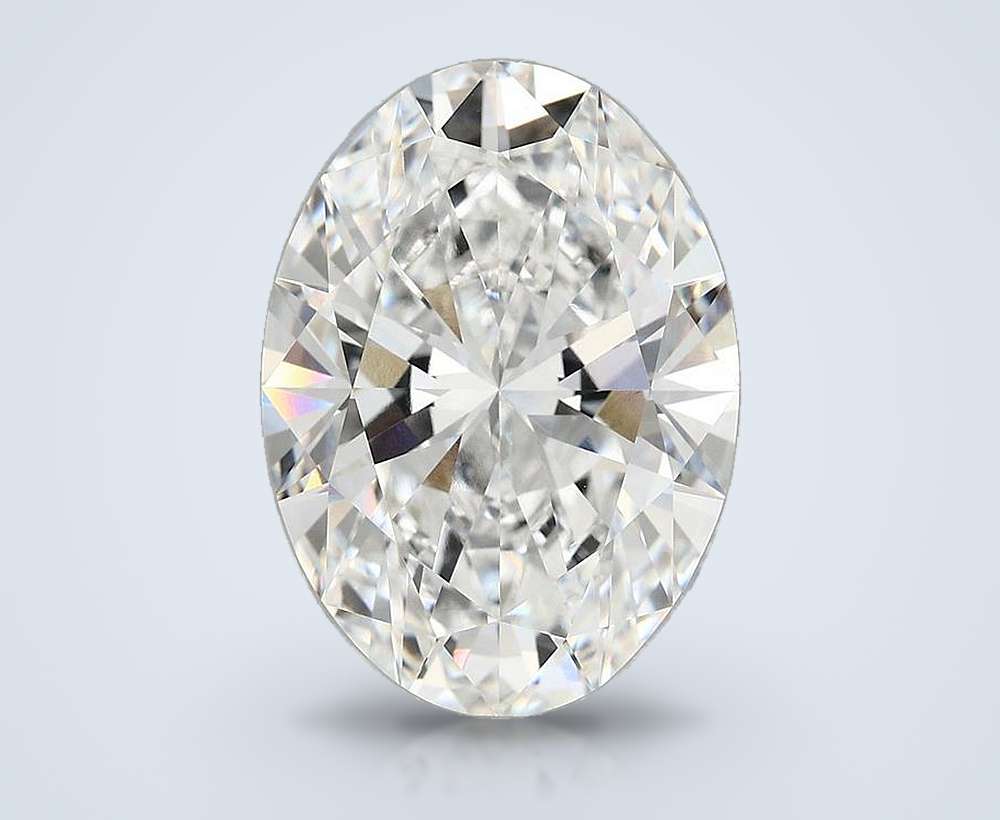 8.19 Carat Oval Lab Diamond