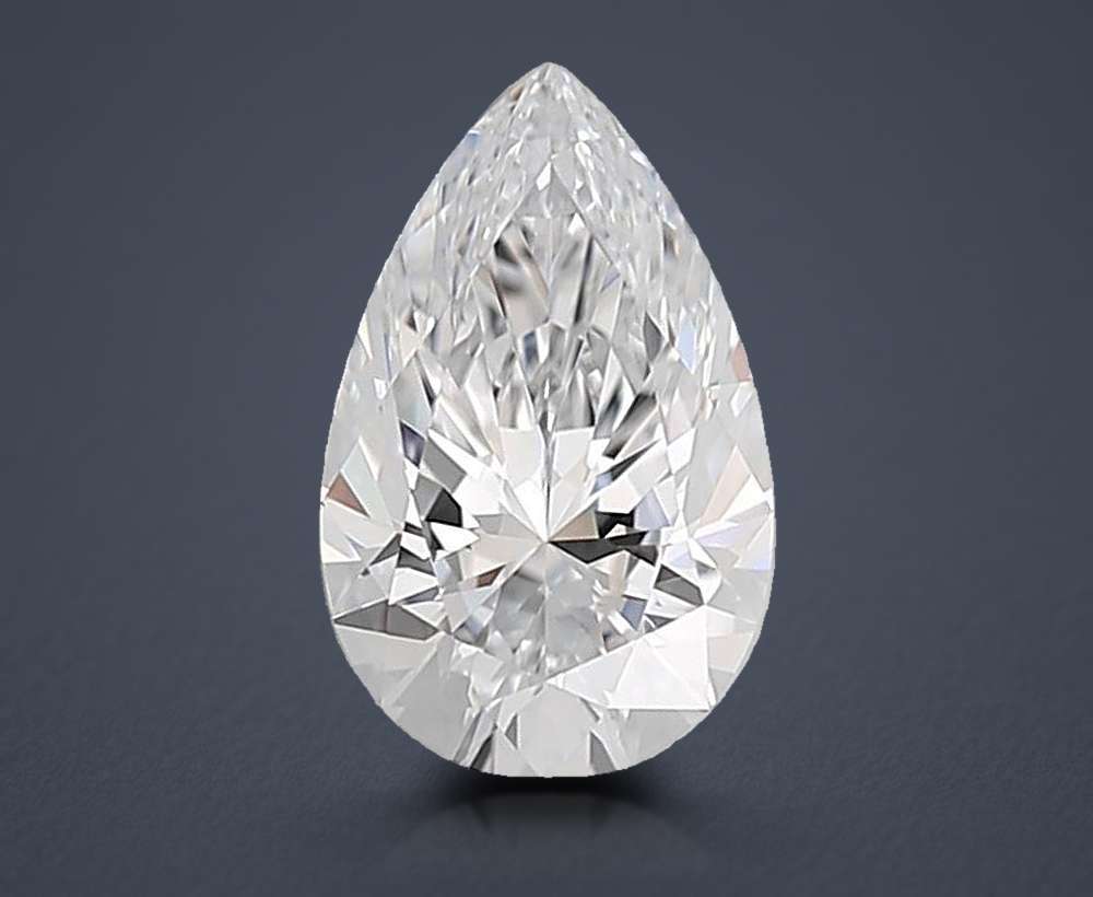 1.28 Carat Pear Lab Diamond