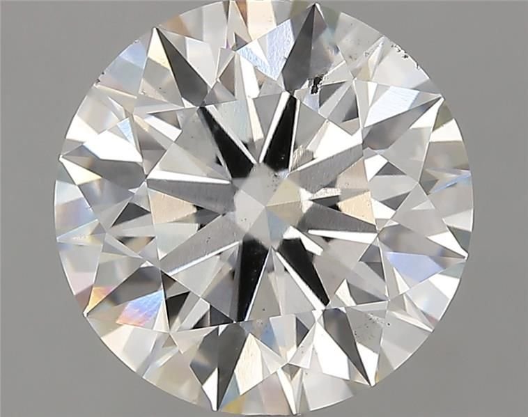 4.34ct I SI1 Rare Carat Ideal Cut Round Lab Grown Diamond