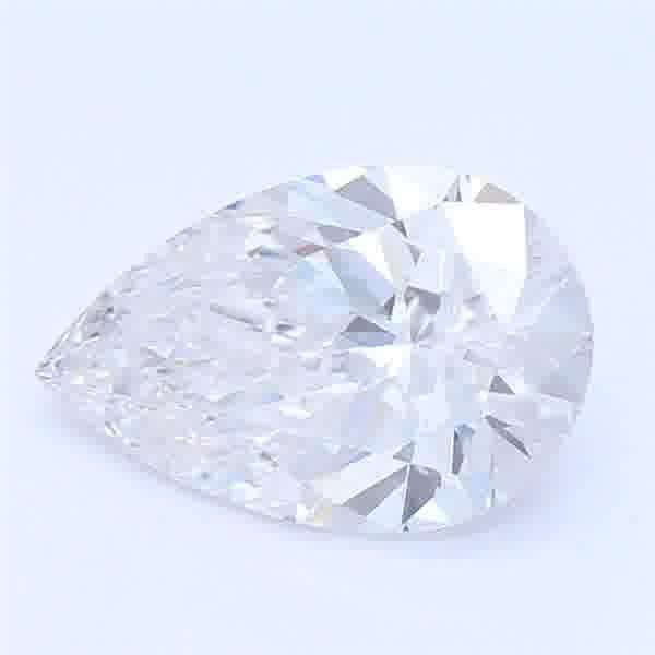 0.76ct G VVS2 Rare Carat Ideal Cut Pear Lab Grown Diamond