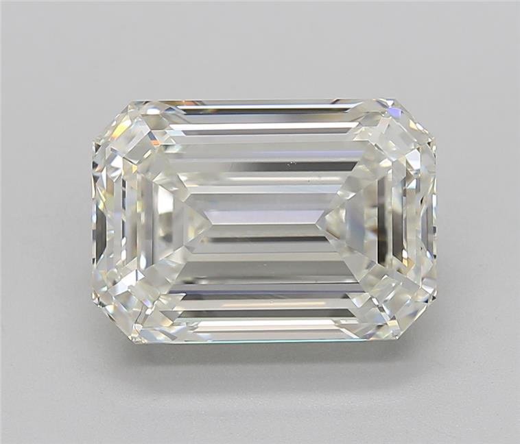 8.21ct J VS1 Rare Carat Ideal Cut Emerald Diamond