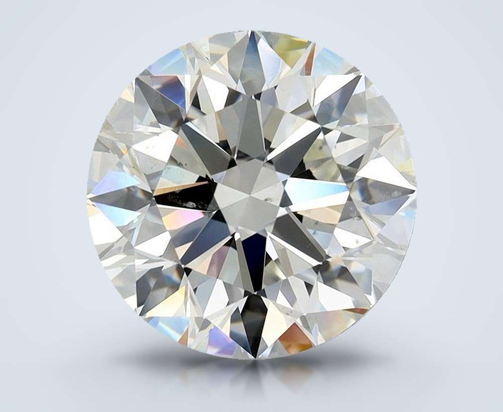3.00 Carat Round Natural Diamond